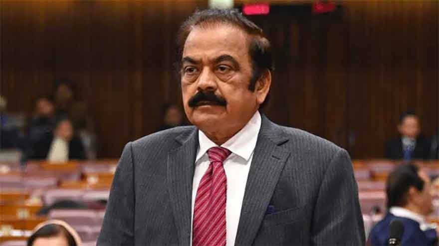 Newly elected Senator Rana Sanaullah takes oath in session