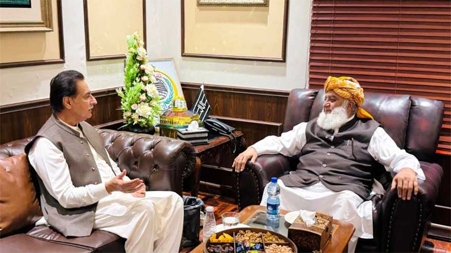 Ayaz Sadiq, Fazlur Rehman discuss regional situation, parliamentary matters