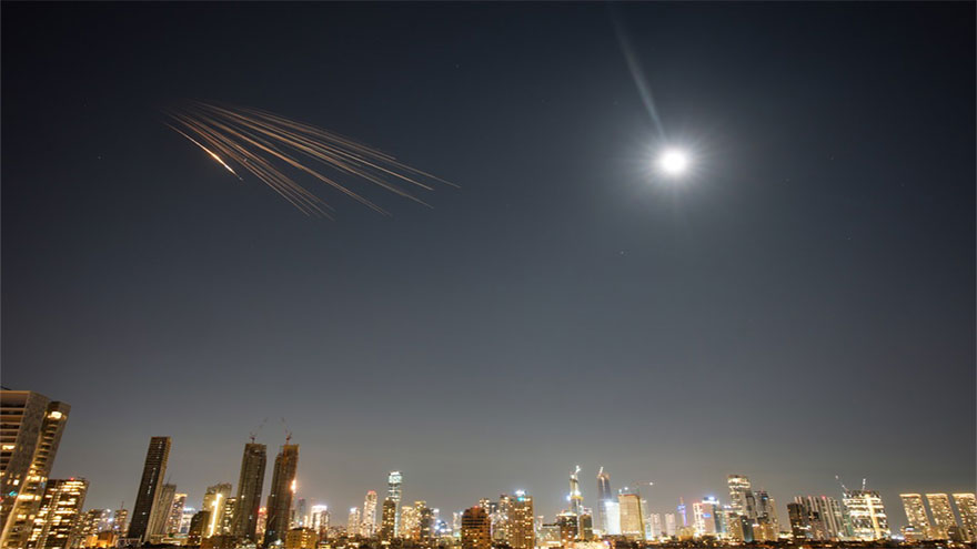 Iran fires missiles across Middle East as Trump threatens oil hub