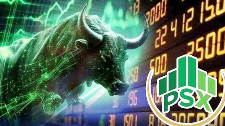 سٹاک مارکیٹ میں زبردست تیزی، انڈیکس 4000 پوائنٹس بڑھ گیا