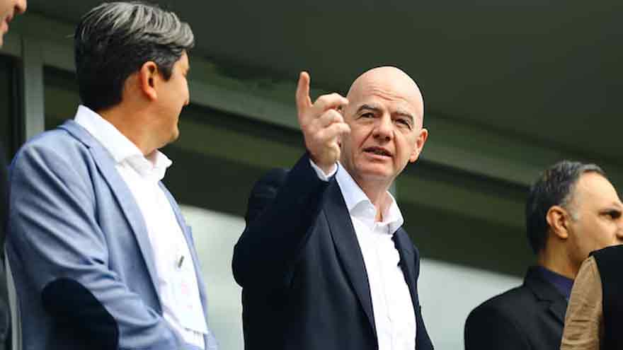 Infantino says Iran will play soccer World Cup matches in US as planned