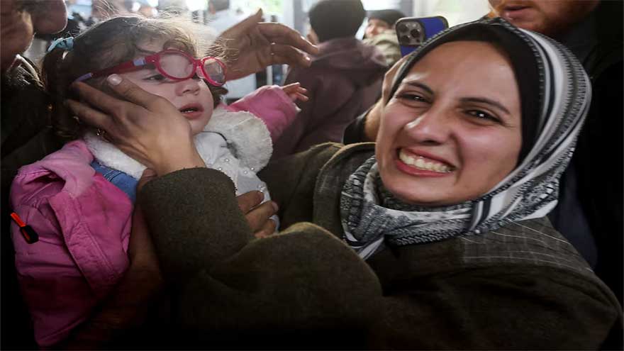 Dunya News Babies evacuated from Gaza two years ago returned to their overjoyed parents