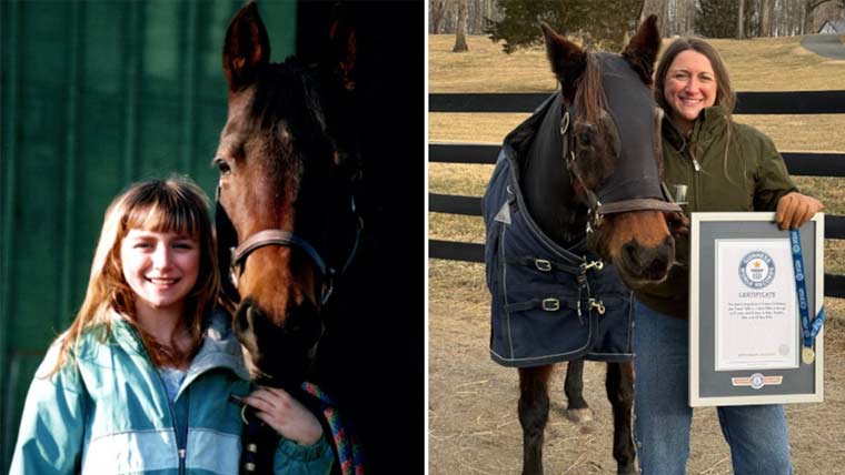 امریکا میں گھوڑے نے گینیز ورلڈ ریکارڈ قائم کر دیا