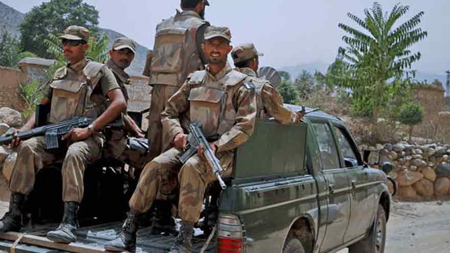 Security forces kill eight terrorists along Pak-Afghan border