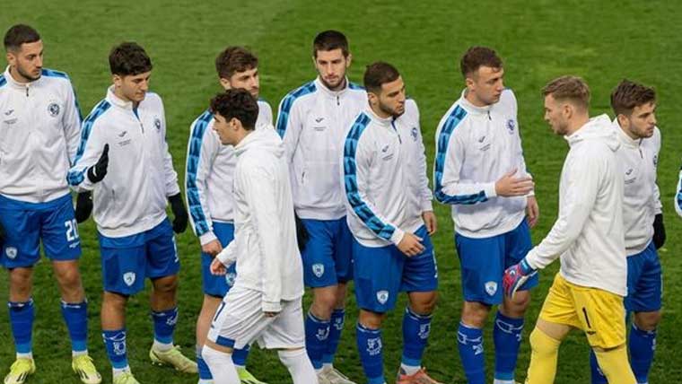 بوسنیا کے کھلاڑیوں کا فٹبال میچ سے قبل اسرائیلی ٹیم سے مصافحہ کرنے سے انکار