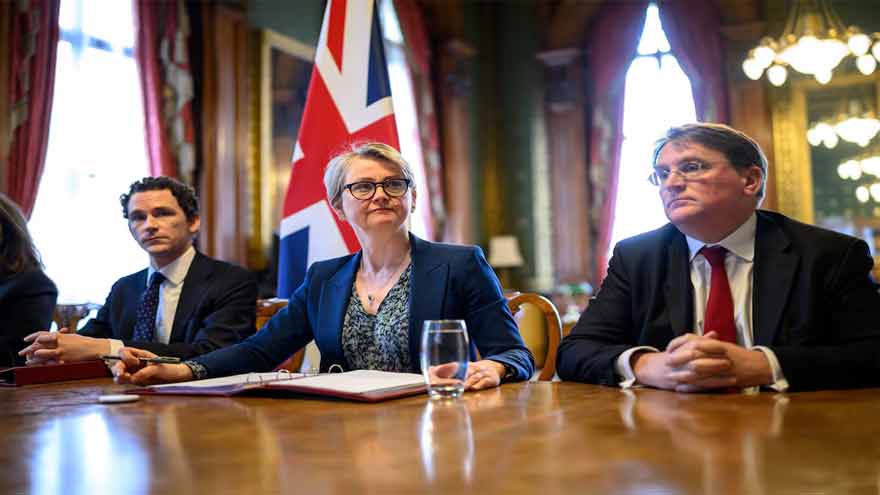 Britain says 40 countries discuss reopening Strait of Hormuz after Iran blockade