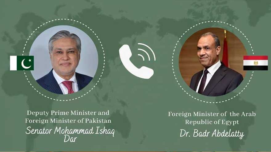 Ishaq Dar holds talks with Egyptian and Uzbek foreign ministers