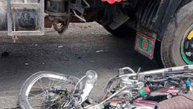 لودھراں: تیز رفتار ٹرک کی ٹکر سے موٹرسائیکل سوار نوجوان جاں بحق