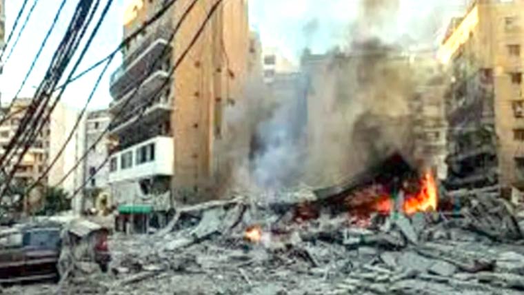 اسرائیل کا لبنان میں حزب اللہ کے 40 ارکان شہید، اسلحہ ڈپو تباہ کرنے کا دعویٰ