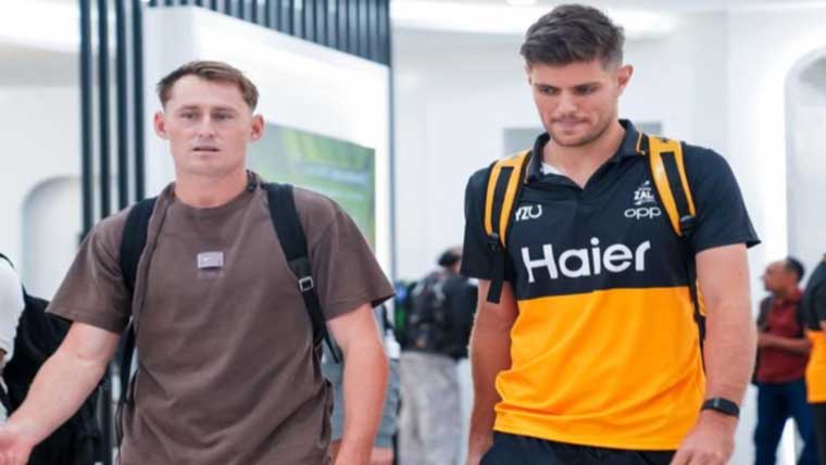 پی ایس ایل 11، ٹیموں کا کراچی پہنچنے پر شاندار استقبال