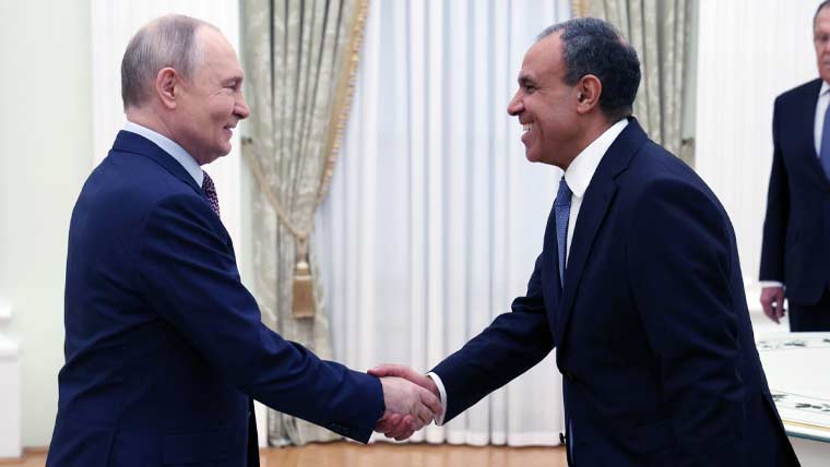 پوتن کی مصری وزیر خارجہ سے ملاقات، دوطرفہ تعاون، مشرق وسطیٰ صورتحال پر گفتگو