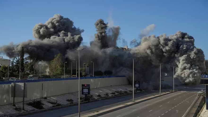 Israel strikes Beirut, US warns Iran may hit Lebanese universities