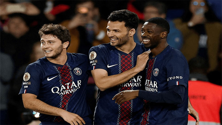 Dembele leads PSG to victory ahead of Liverpool tie