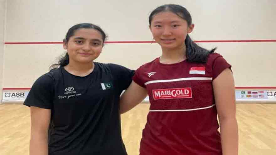 Pakistan's Mahnoor Ali reaches final of International Junior Squash Championship