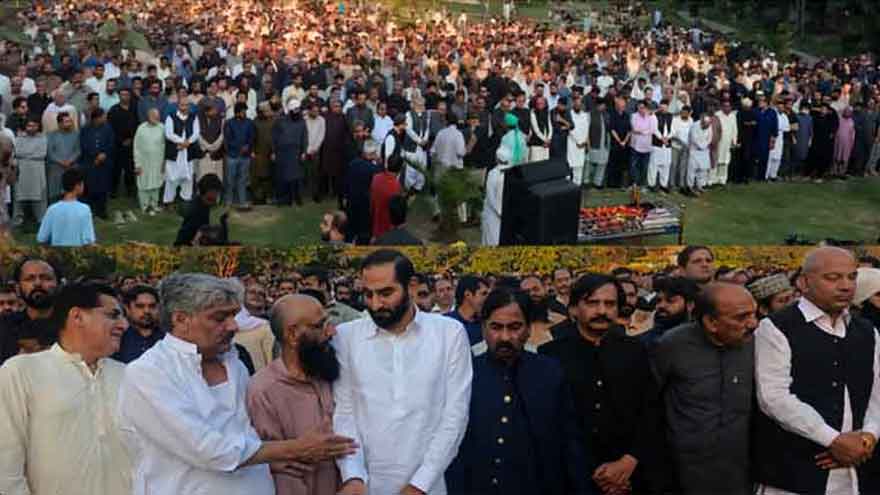 Funeral prayers held for mother of PTI leader Mian Aslam Iqbal