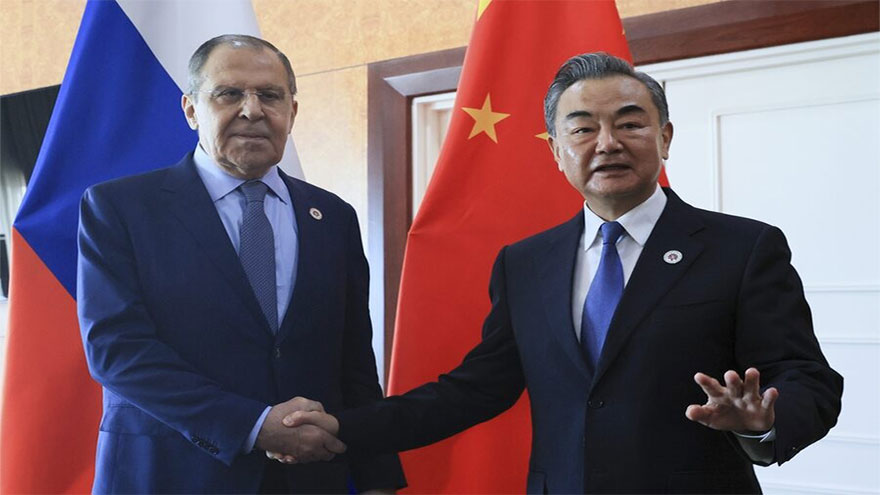 China ready to cooperate with Russia to ease Middle East tension, foreign minister says