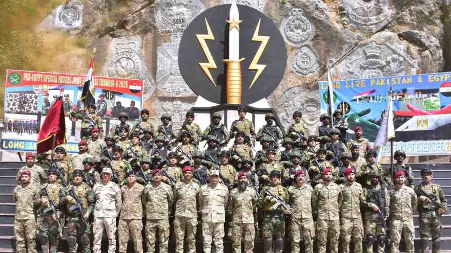 Pakistan, Egypt launch 2-week joint counter-terror exercise Thunder-II in Cherat
