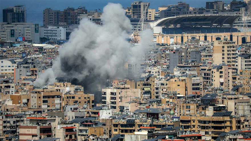 Lebanon says Israeli strikes hit Beirut suburbs, country's south