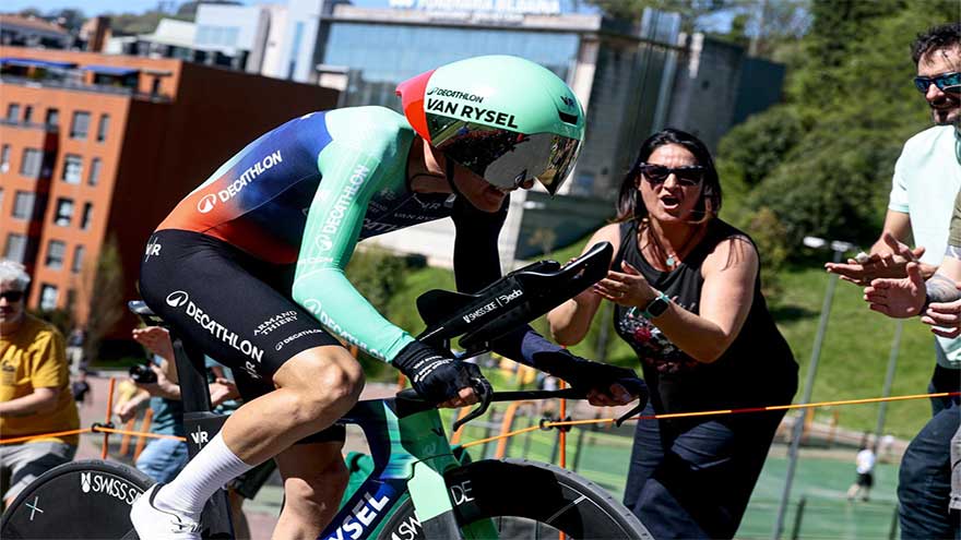 French hope Seixas storms Basque Tour time-trial opener