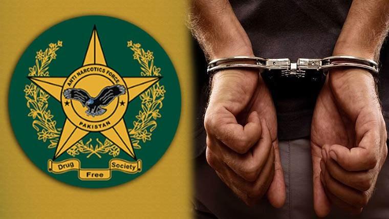 اے این ایف کی کارروائیاں، 164 کلو سے زائد منشیات برآمد، 8 ملزمان گرفتار