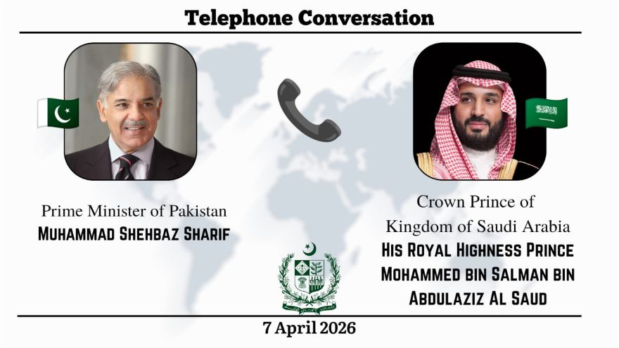 PM Shehbaz Sharif and Crown Prince MBS discuss Al Jubail attack, reaffirm Pakistan-Saudi solidarity