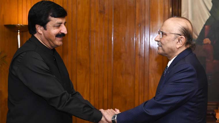 صدر آصف زرداری سے پنجاب اور گلگت بلتستان کے گورنرز کی ملاقات