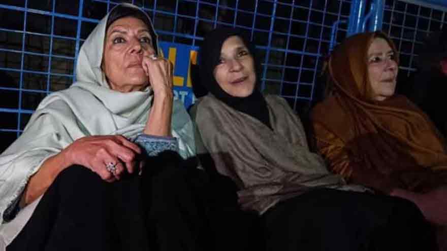 PTI founder's sisters, other booked over violent protests on Adiala Road