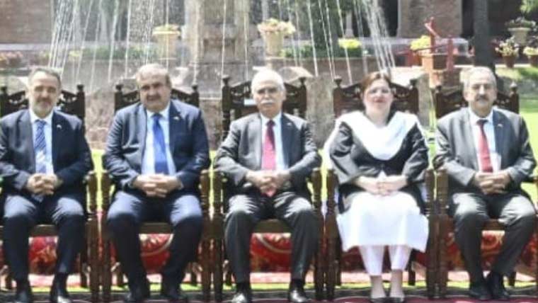 ترکیہ کی آئینی عدالت کے اعلیٰ سطحی وفد کا لاہور ہائی کورٹ کا دورہ