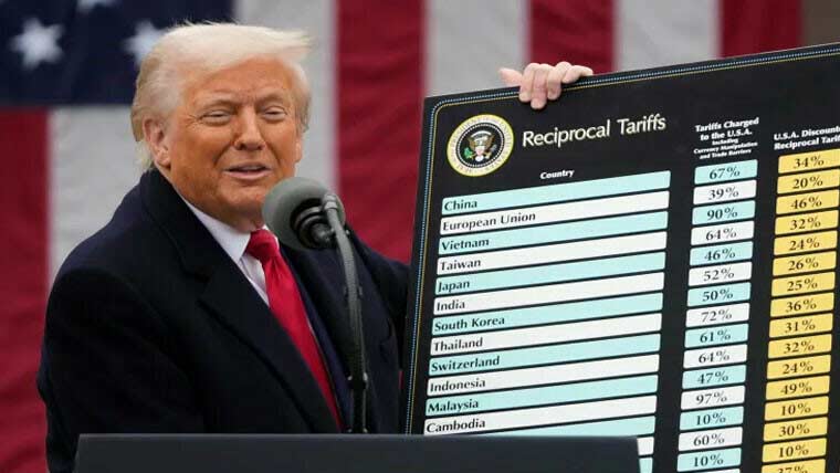 ٹرمپ کا ایران کو اسلحہ فراہم کرنے والے ملک پر 50 فیصد ٹیرف عائد کرنے کا اعلان