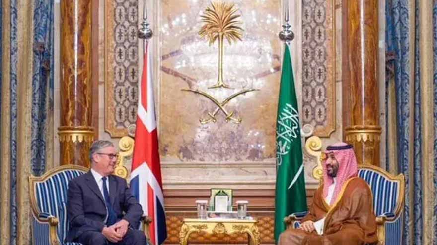Saudi Crown Prince, UK PM hold key talks in Jeddah