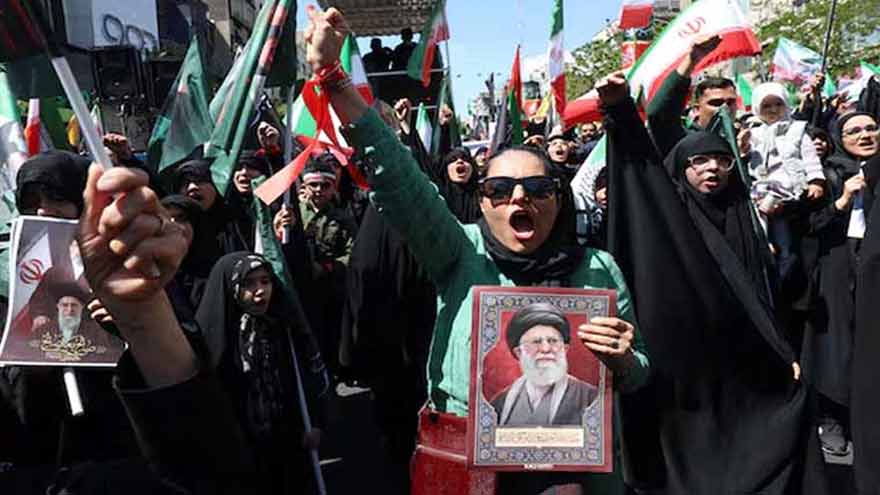 Millions rally across Iran to mark Chehlum of Ali Khamenei