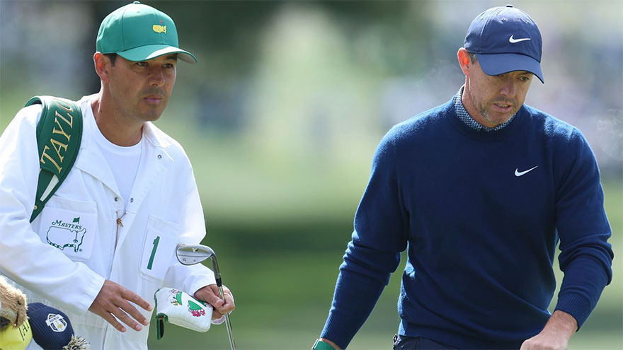'Scrappy' McIlroy leans on experience for share of Masters lead