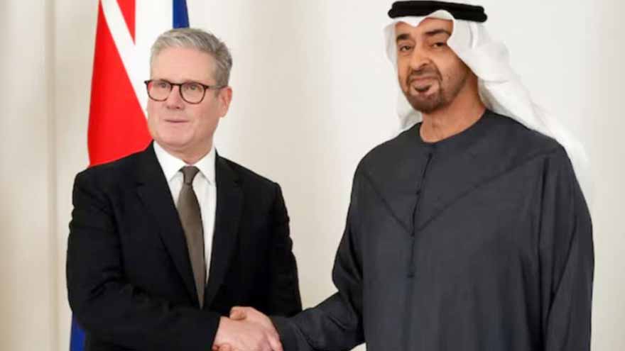 UK PM Keir Starmer meets UAE President in Abu Dhabi to discuss regional security