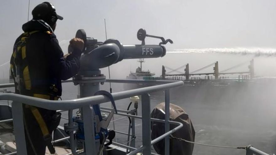 Pakistan Navy rescues 18 crew members of distressed vessel in Arabian Sea operation