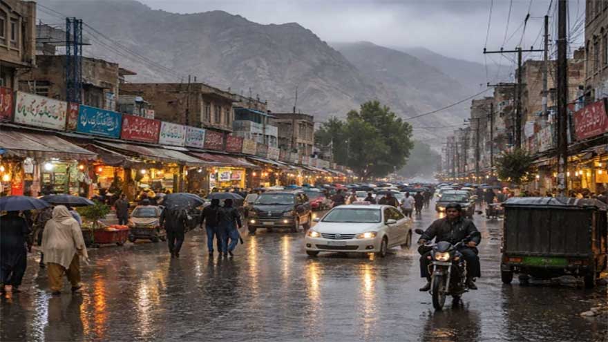 Rain brings pleasant weather to Quetta, other parts of Balochistan