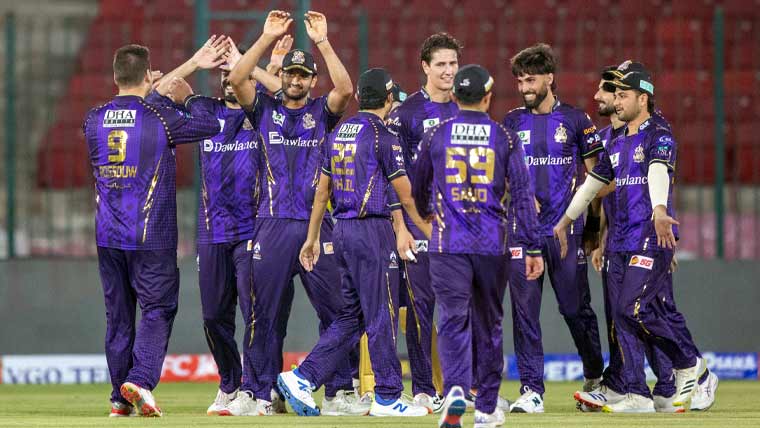 پی ایس ایل 11:کوئٹہ گلیڈی ایٹرز نے راولپنڈیز کو 61 رنز  سے ہرا دیا