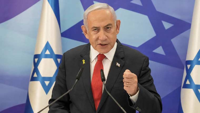 اسرائیلی وزیراعظم نیتن یاہو کا سپین کو غزہ کوآرڈینیشن سینٹر سے خارج کرنے کا اعلان