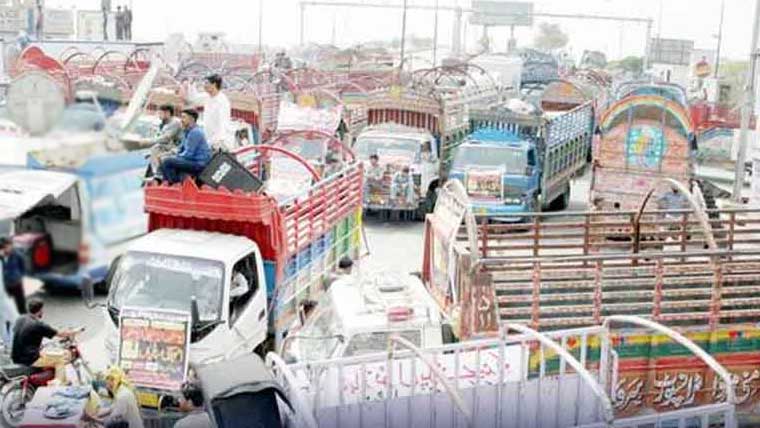 پاکستان منی مزدا گڈز ٹرانسپورٹ ایسوسی ایشن کا کرایوں میں کمی کا اعلان