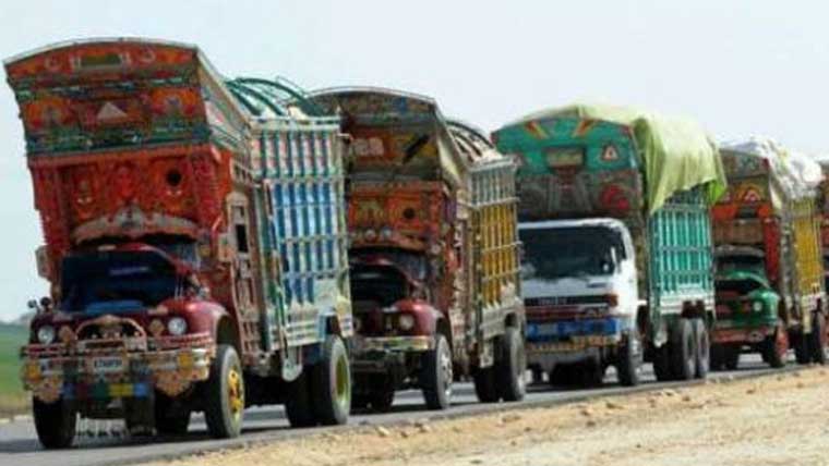 گڈز ٹرانسپورٹ کے کرایوں میں 40 فیصد کمی کا اعلان کر دیا گیا