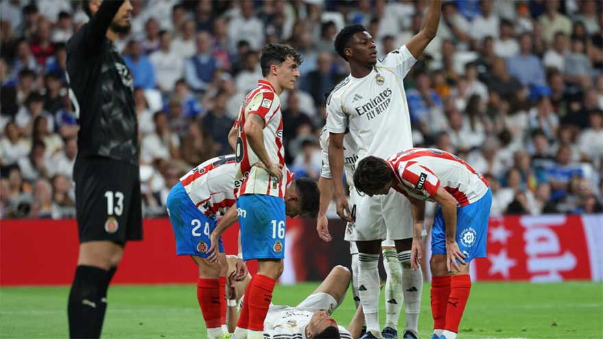 Real Madrid title hopes dented by Girona draw