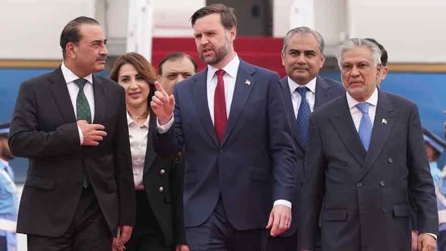 Vance-led US delegation in Pakistan for peace talks with Iranian officials