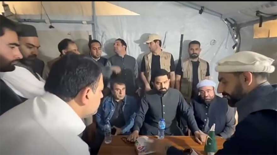 CM Sohail Afridi visits Afghan holding camp in Landi Kotal