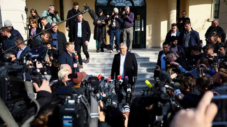 Hungarians vote in landmark election closely watched by EU, Russia, US