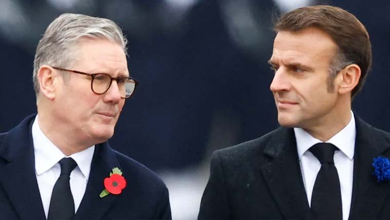 برطانوی وزیراعظم اور فرانسیسی صدر کا آبنائے ہرمز بارے مشترکہ اقدامات پر اتفاق