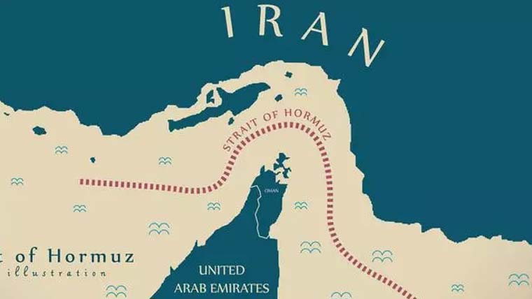 امریکی سینٹرل کمان کا آبنائے ہرمز کی ناکہ بندی کے وقت کا اعلان