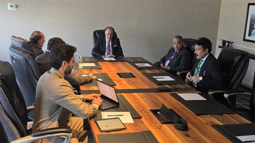 FinMin arrives in Boston, engages with Harvard Growth Lab