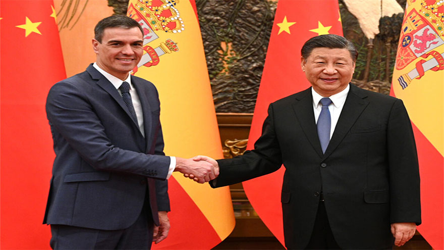 Spain's Sanchez seeks closer China ties amid strains with US