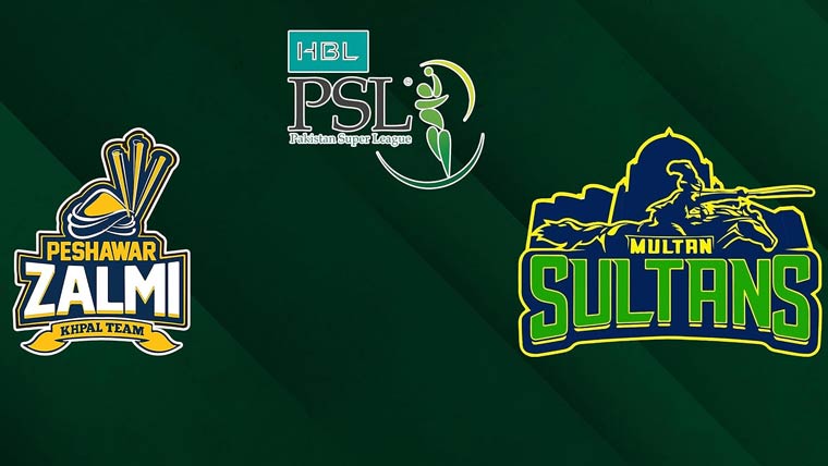 پی ایس ایل11 ، پشاور زلمی اور ملتان سلطانز آج مدِمقابل آئیں گی