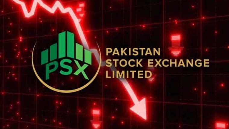 پاکستان سٹاک مارکیٹ میں شدید مندی، ہنڈرڈ انڈیکس میں 6600 پوائنٹس کی کمی