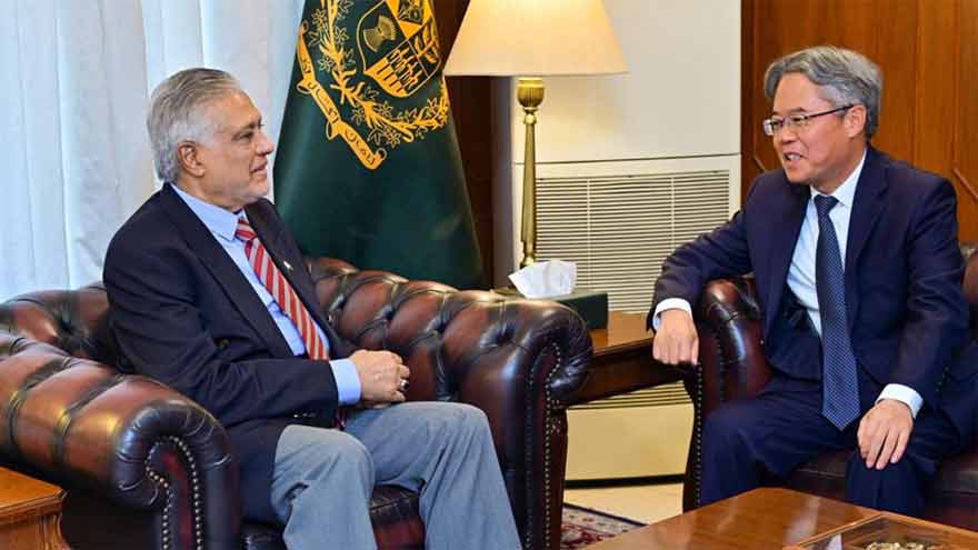 Pakistan stresses diplomacy as DPM Dar meets Chinese ambassador